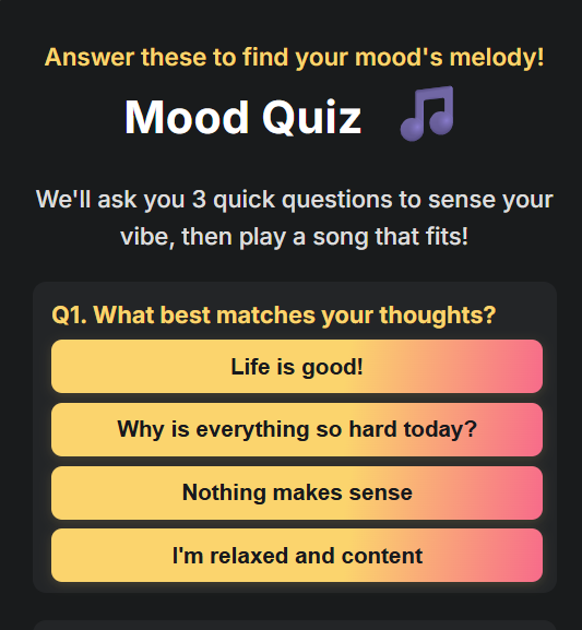 MoodMelody